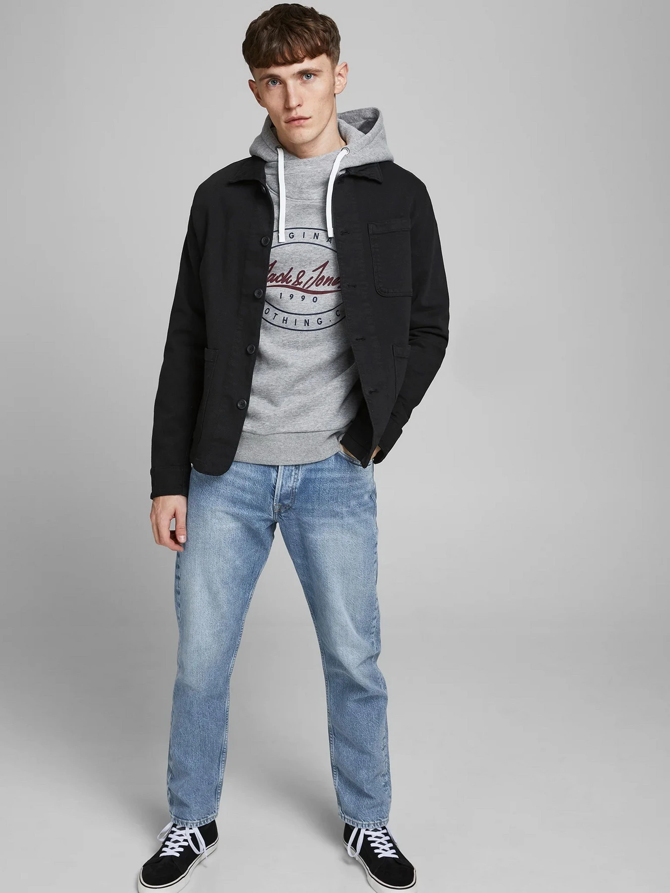 Джинсы JACK & JONES модель 12193398_Blue Denim Фото