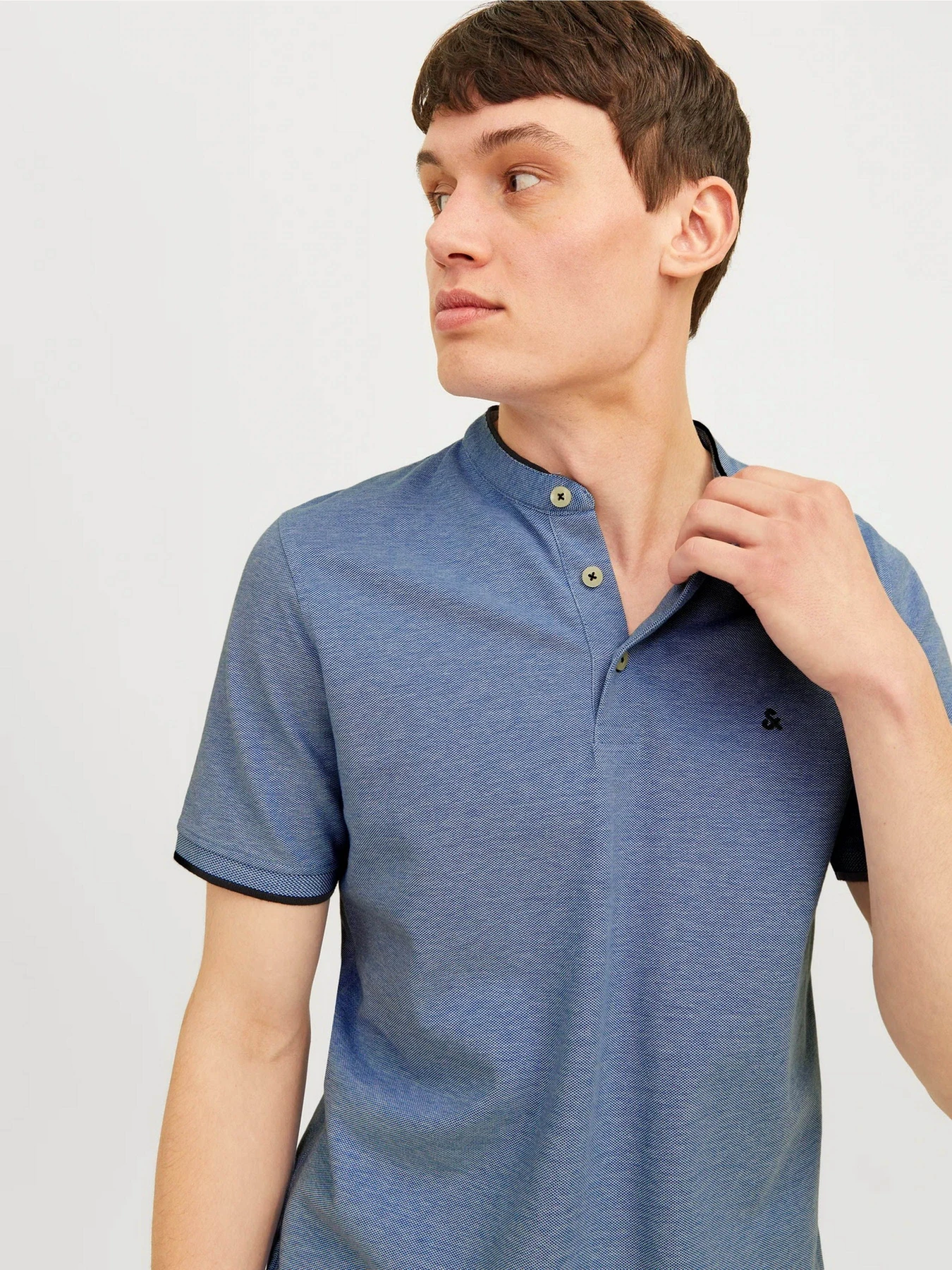 Футболки і поло JACK & JONES модель 12199711_Bright Cobalt Фото