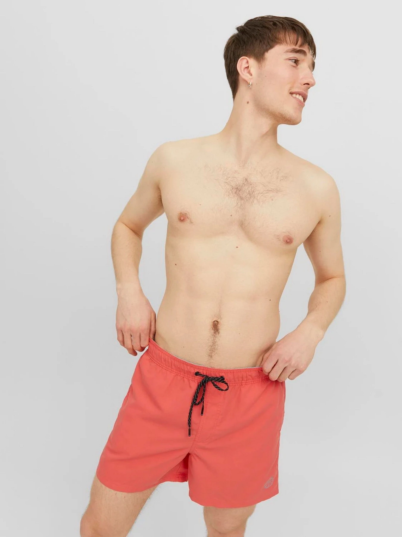 Одежда для пляжа JACK & JONES модель 12225961_Hot Coral SOLID Одежда для пляжа JACK & JONES модель 12225961_Hot Coral SOLID Фото