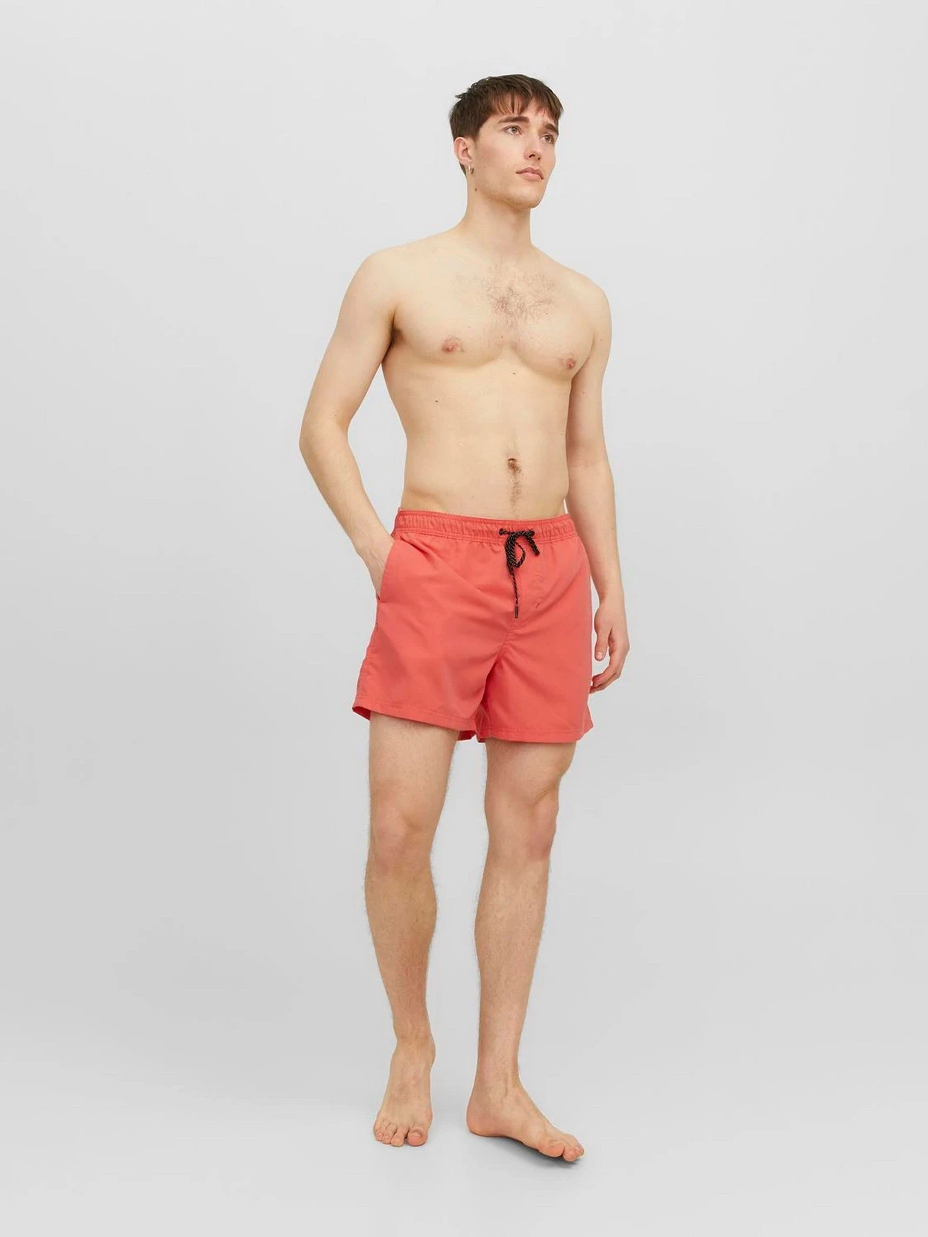Одежда для пляжа JACK & JONES модель 12225961_Hot Coral SOLID Одежда для пляжа JACK & JONES модель 12225961_Hot Coral SOLID Фото