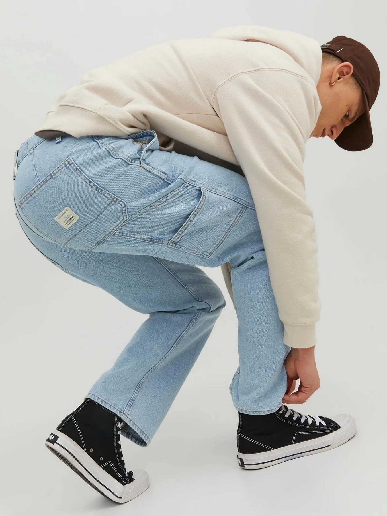 Джинси JACK & JONES модель 12229556_Blue Denim Джинси JACK & JONES модель 12229556_Blue Denim Фото