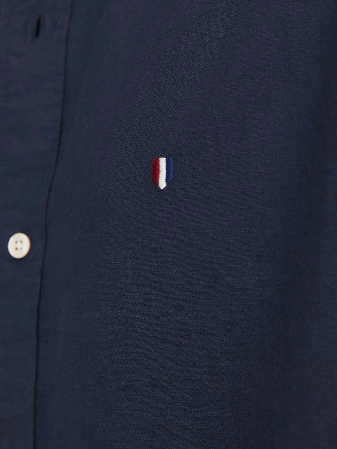 Рубашки JACK & JONES модель 12233118_Navy Blazer SLIM FIT Рубашки JACK & JONES модель 12233118_Navy Blazer SLIM FIT Фото