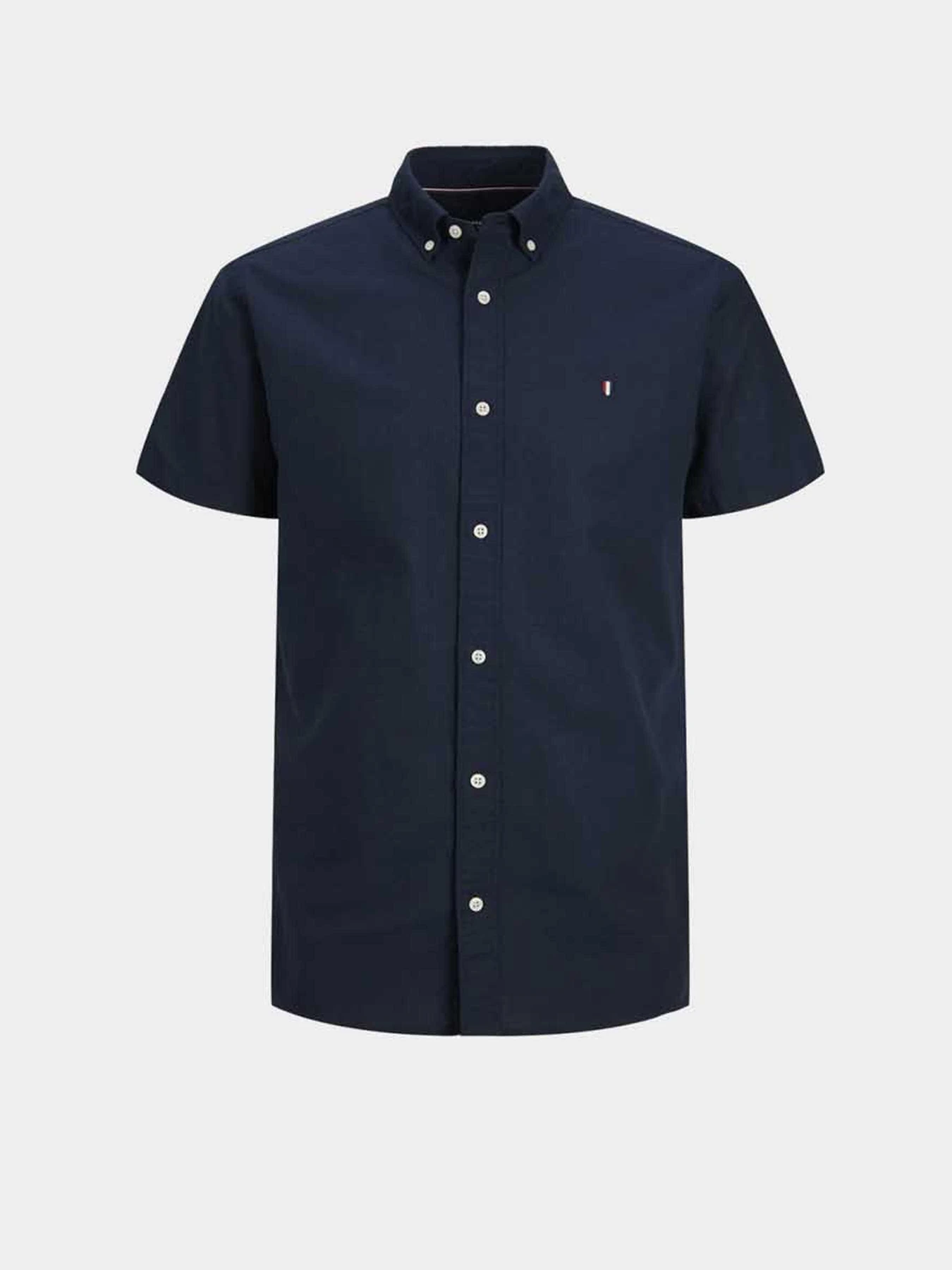 Рубашки JACK & JONES модель 12233118_Navy Blazer SLIM FIT Рубашки JACK & JONES модель 12233118_Navy Blazer SLIM FIT Фото