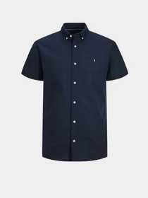 Рубашки JACK & JONES модель 12233118_Navy Blazer SLIM FIT Фото