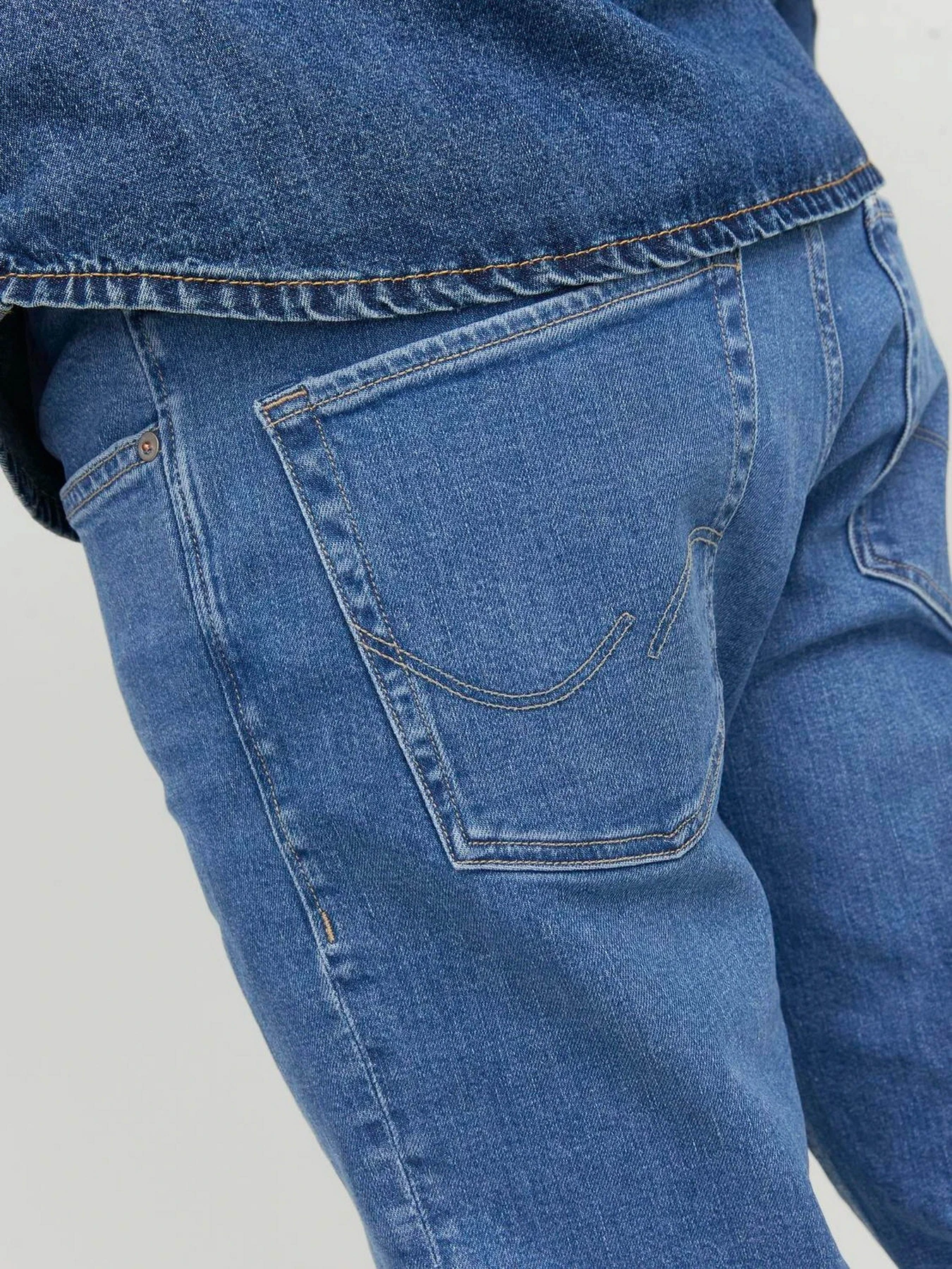 Джинсы JACK & JONES модель 12242320_Blue Denim Джинсы JACK & JONES модель 12242320_Blue Denim Фото