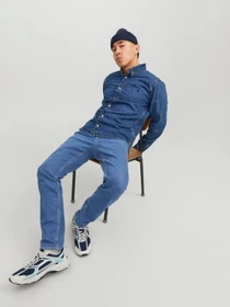 Джинсы JACK & JONES модель 12242320_Blue Denim Фото