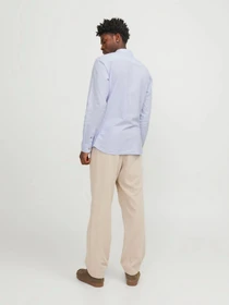 Сорочки JACK & JONES модель 12248384_Cashmere Blue /WHITE Фото