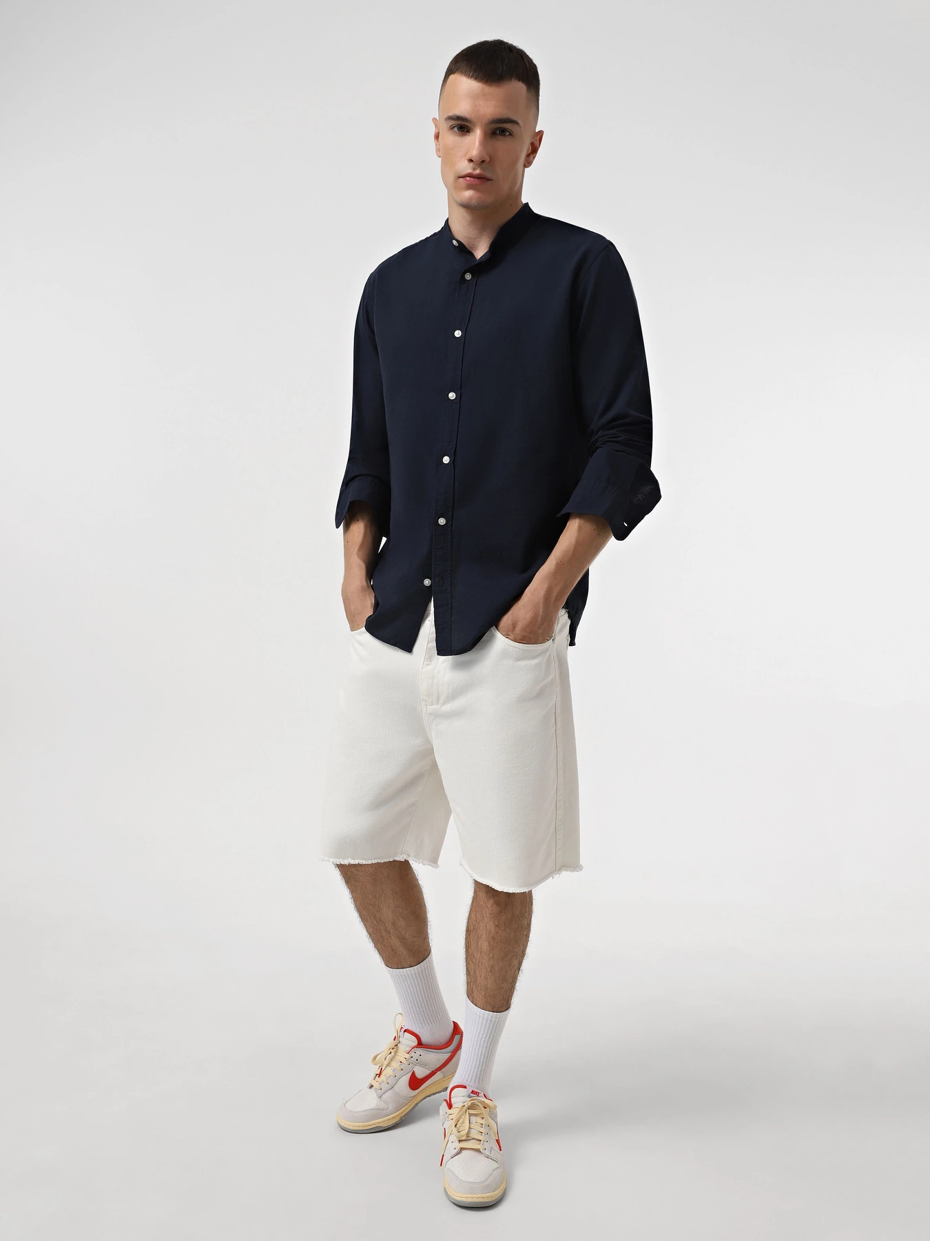 Сорочки JACK & JONES модель 12248581_Navy Blazer Сорочки JACK & JONES модель 12248581_Navy Blazer Фото