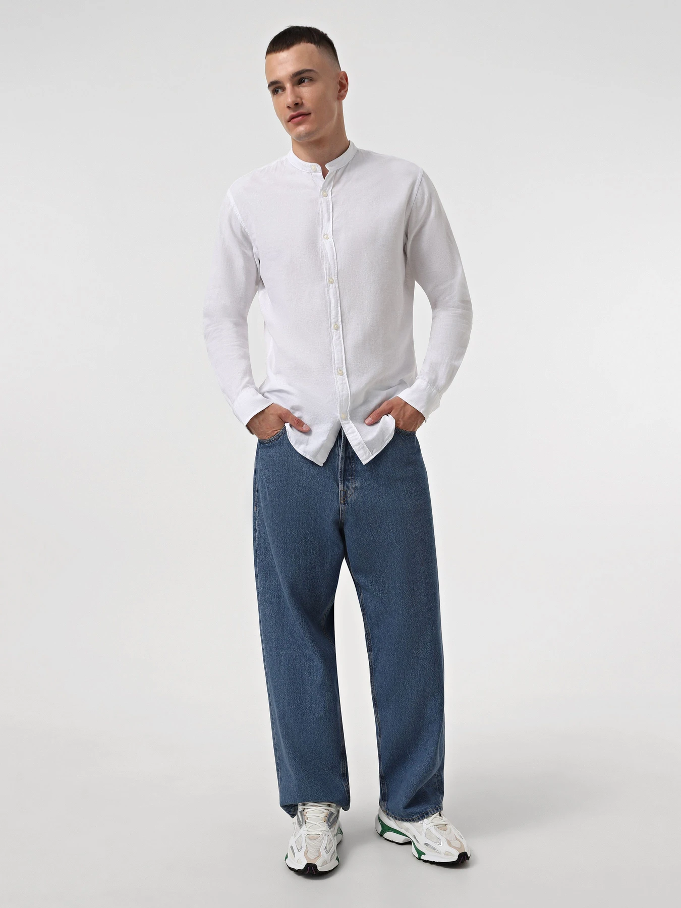 Сорочки JACK & JONES модель 12248581_White Фото