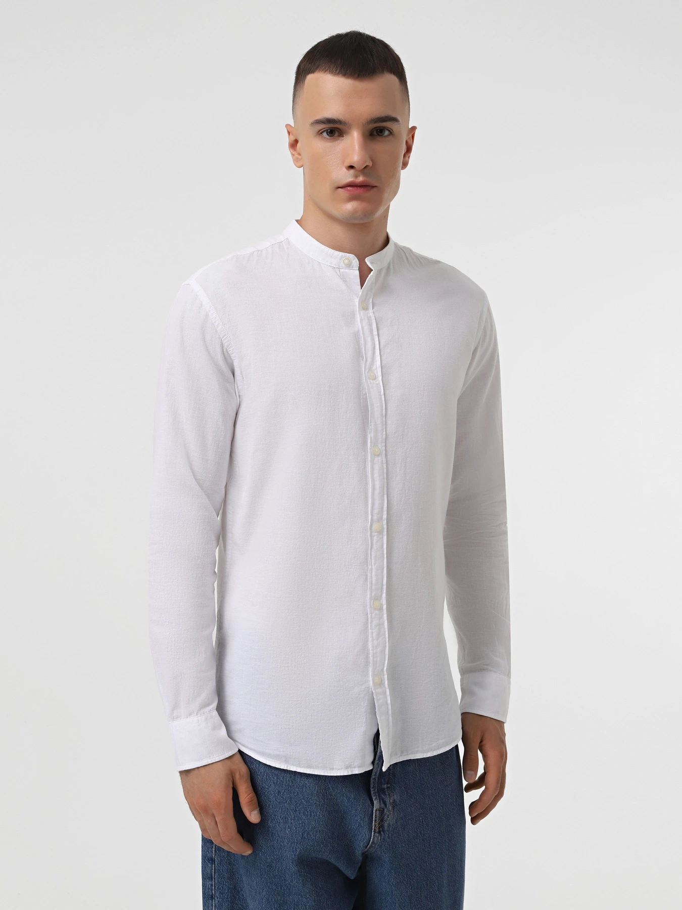 Сорочки JACK & JONES модель 12248581_White Фото