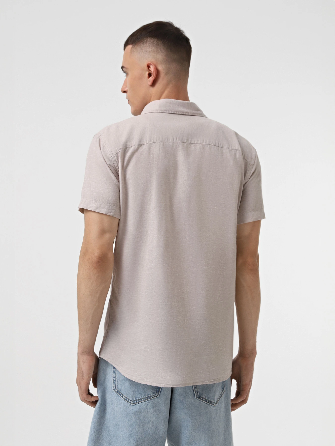 Рубашки JACK & JONES модель 12248592_Crockery Рубашки JACK & JONES модель 12248592_Crockery Фото