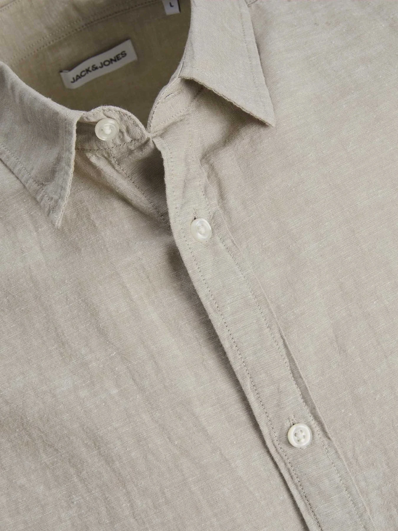 Рубашки JACK & JONES модель 12248592_Crockery Рубашки JACK & JONES модель 12248592_Crockery Фото