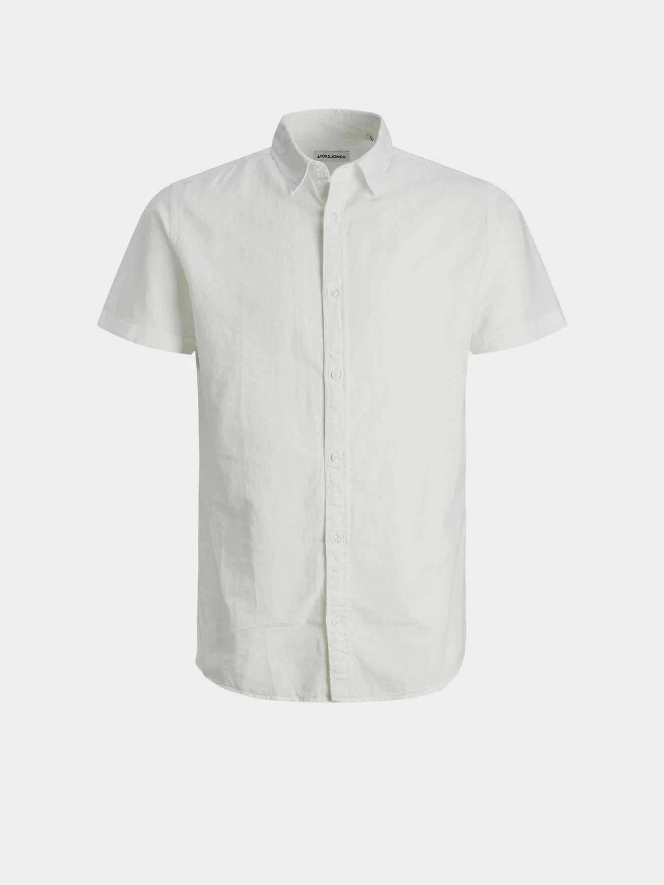 Рубашки JACK & JONES модель 12248592_White Рубашки JACK & JONES модель 12248592_White Фото
