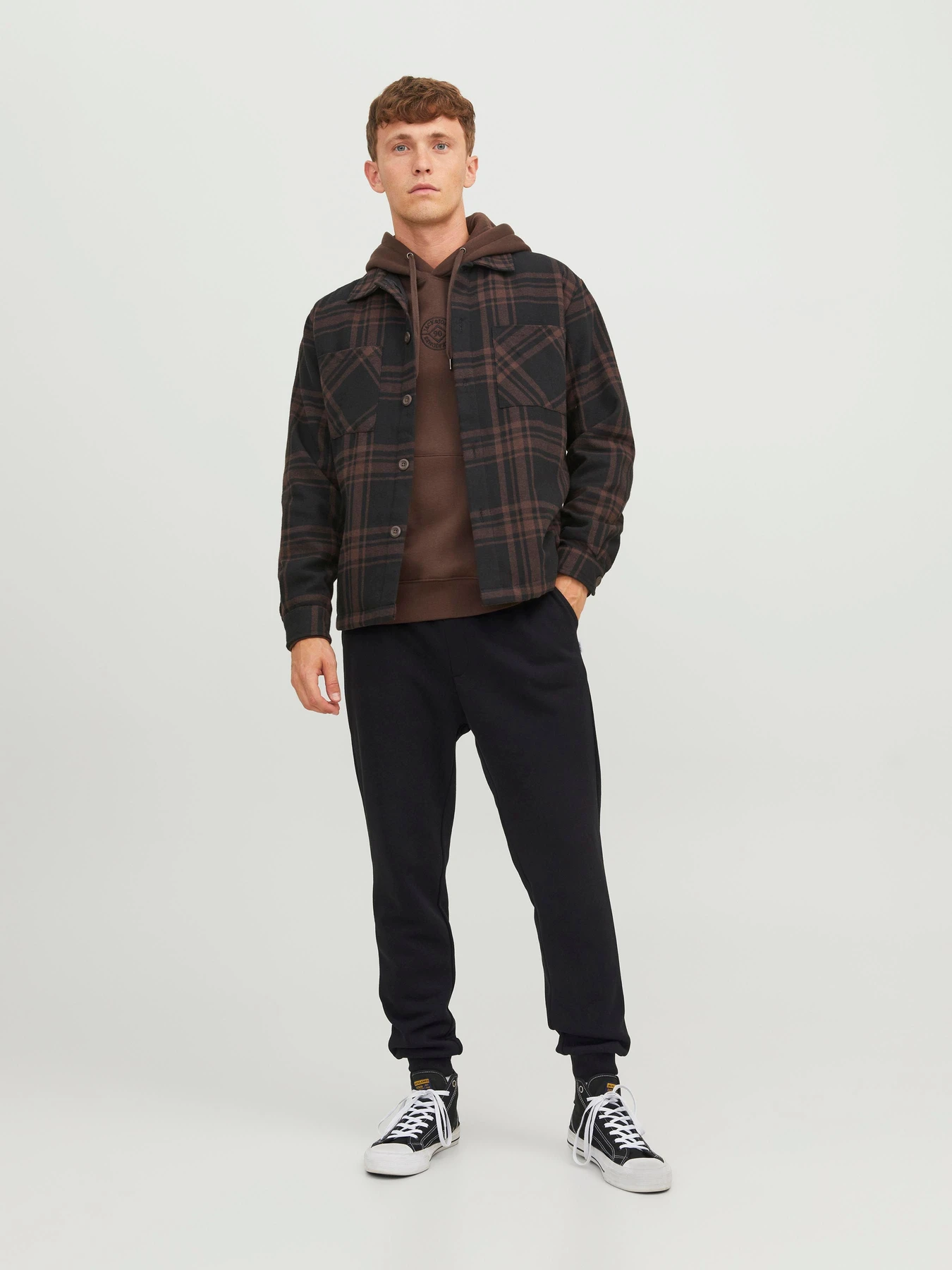 Брюки JACK & JONES GORDON BRADLEY SWEAT PANT модель 12249274_Black Брюки JACK & JONES GORDON BRADLEY SWEAT PANT модель 12249274_Black Фото