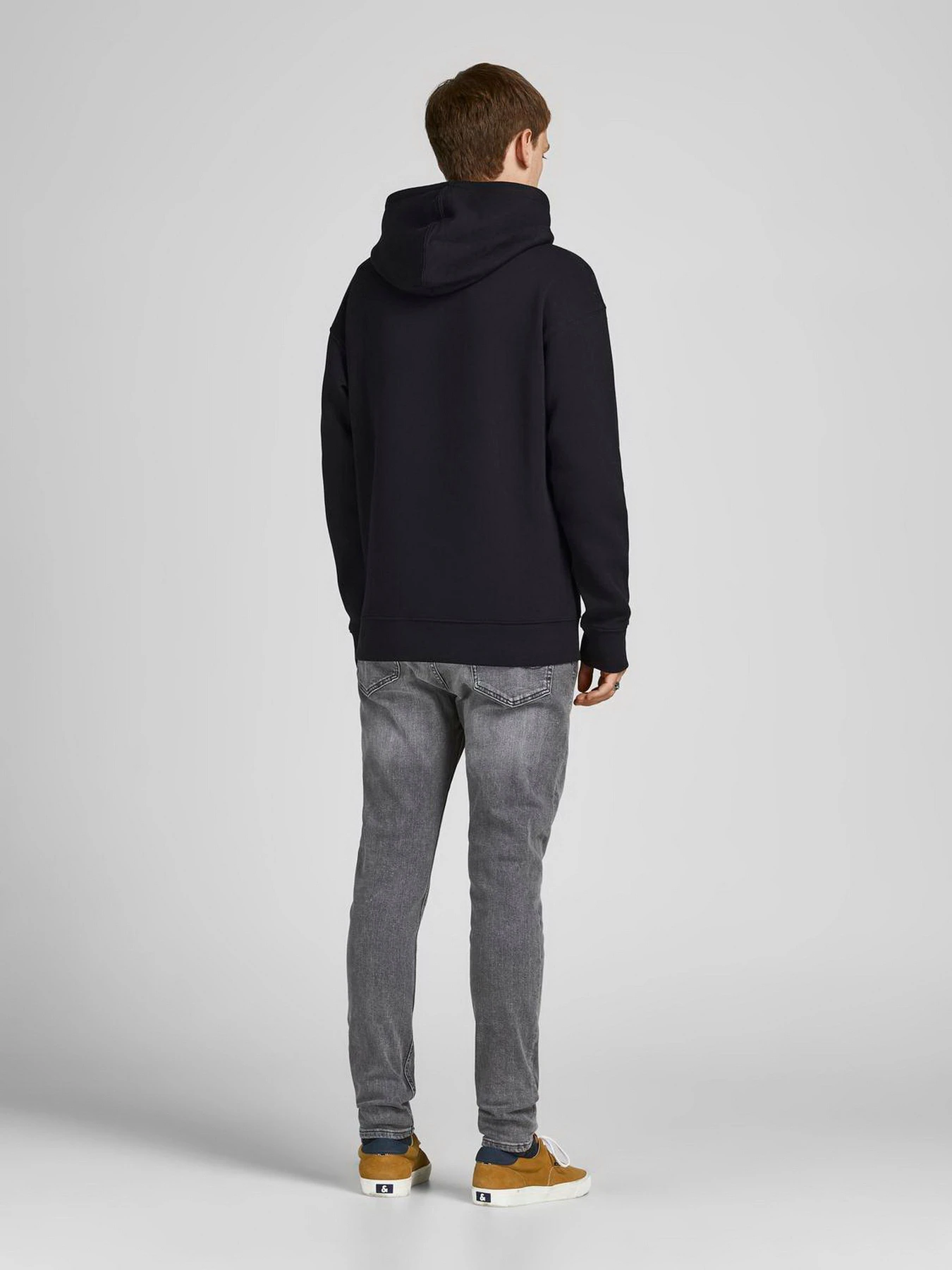 Худи и свитшоты JACK & JONES модель 12249340_Black Фото