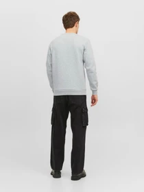 Худи и свитшоты JACK & JONES модель 12249341_Light Grey Melange Фото