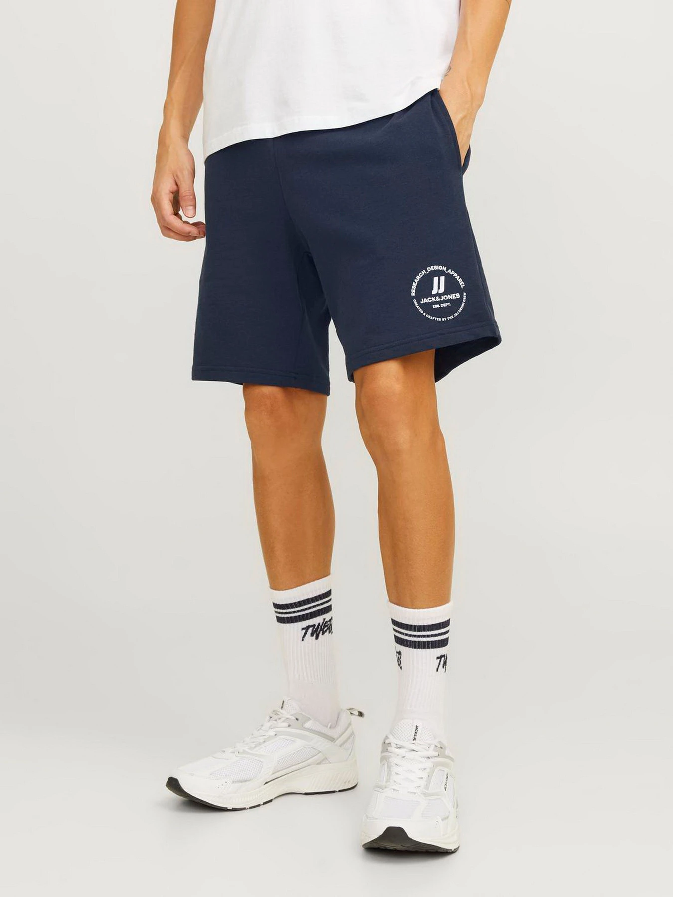 Шорты JACK & JONES модель 12249922_Navy Blazer Шорты JACK & JONES модель 12249922_Navy Blazer Фото