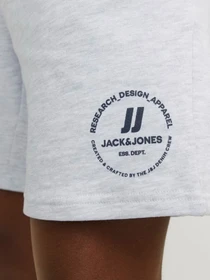 Шорты JACK & JONES модель 12249922_White Melange Фото