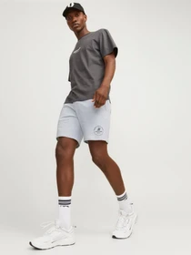 Шорты JACK & JONES модель 12249922_White Melange Фото