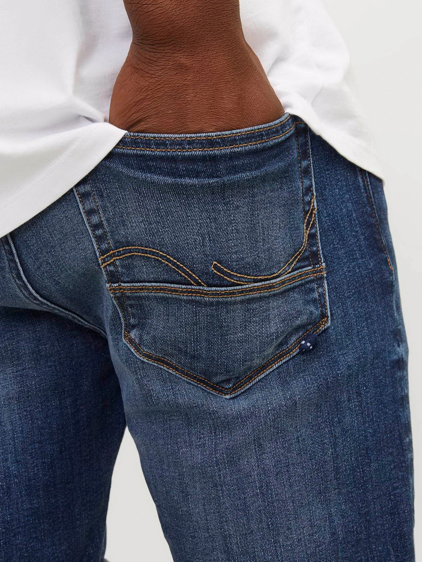 Шорты JACK & JONES модель 12250489_Blue Denim Шорты JACK & JONES модель 12250489_Blue Denim Фото