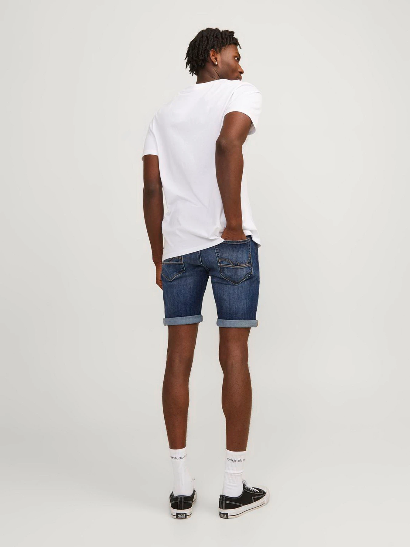 Шорты JACK & JONES модель 12250489_Blue Denim Шорты JACK & JONES модель 12250489_Blue Denim Фото