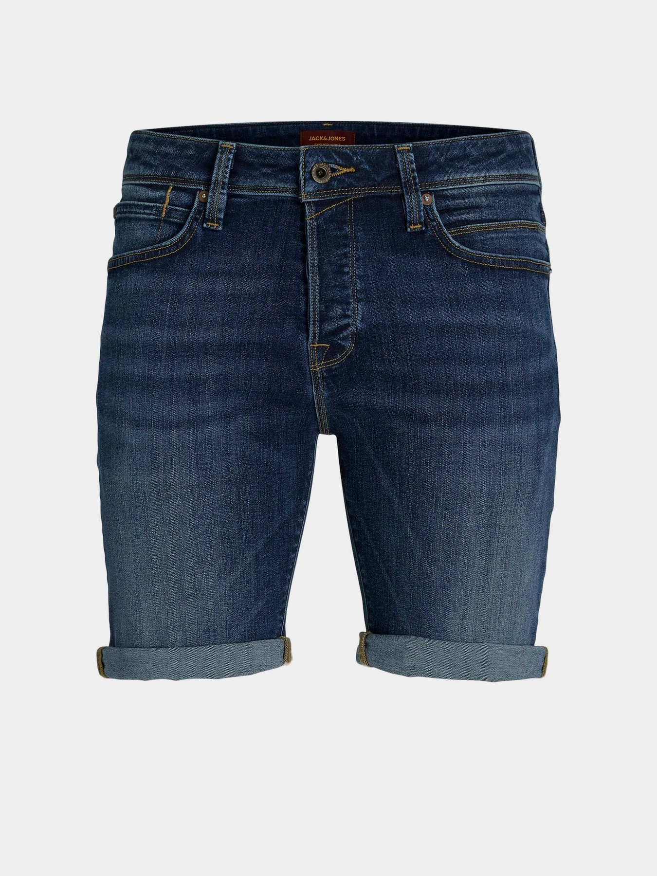 Шорты JACK & JONES модель 12250489_Blue Denim Шорты JACK & JONES модель 12250489_Blue Denim Фото