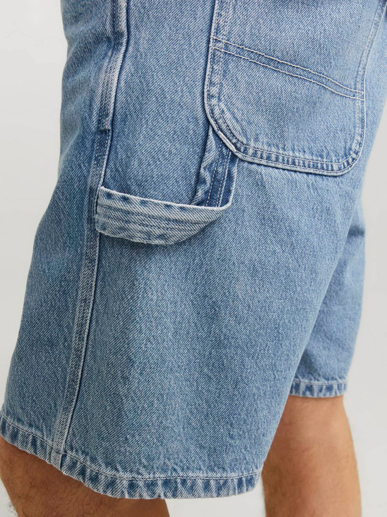 Шорты JACK & JONES модель 12252719_Blue Denim Шорты JACK & JONES модель 12252719_Blue Denim Фото