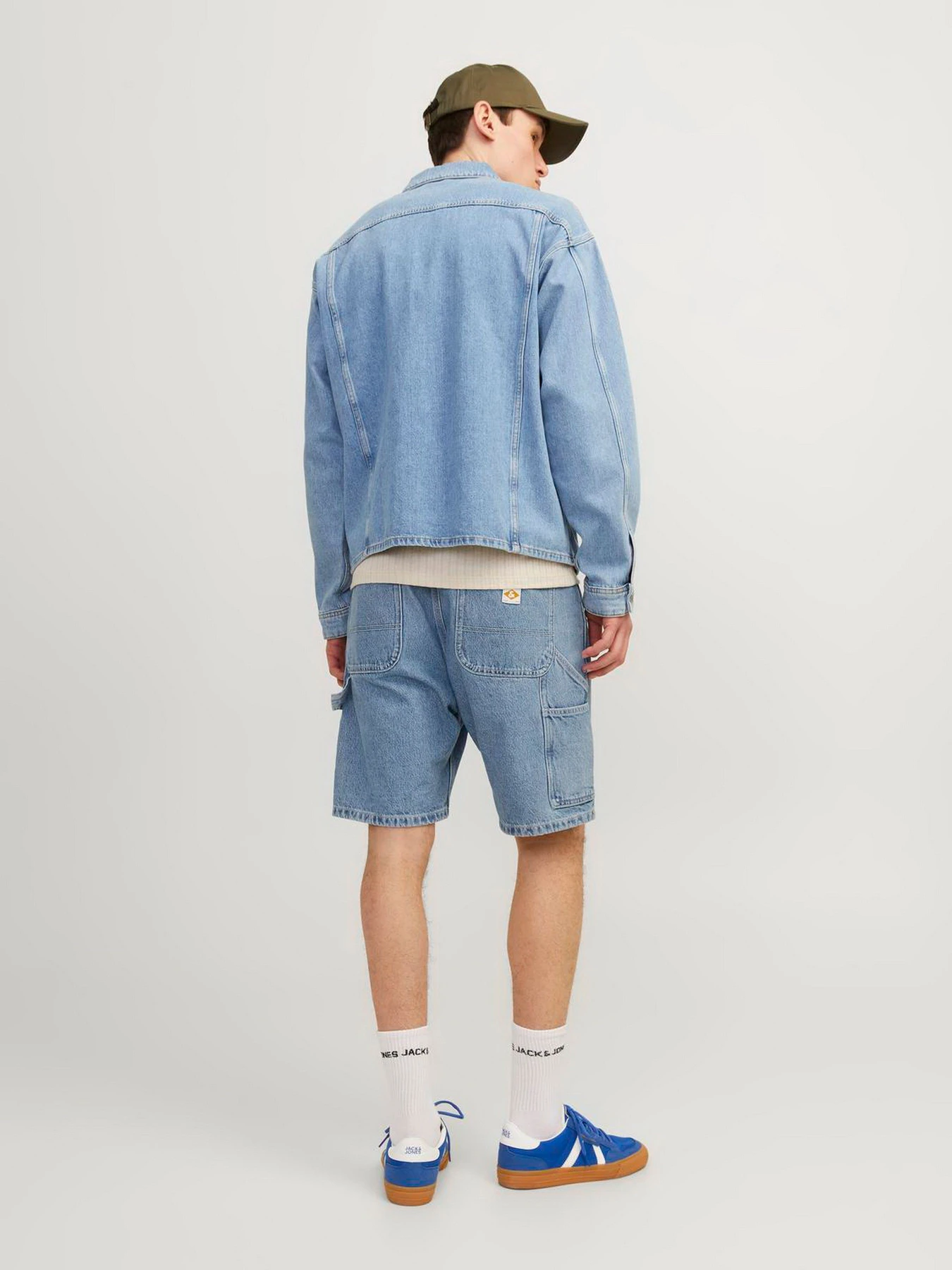 Шорты JACK & JONES модель 12252719_Blue Denim Шорты JACK & JONES модель 12252719_Blue Denim Фото