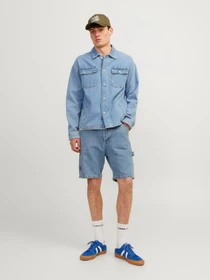 Шорты JACK & JONES модель 12252719_Blue Denim Фото
