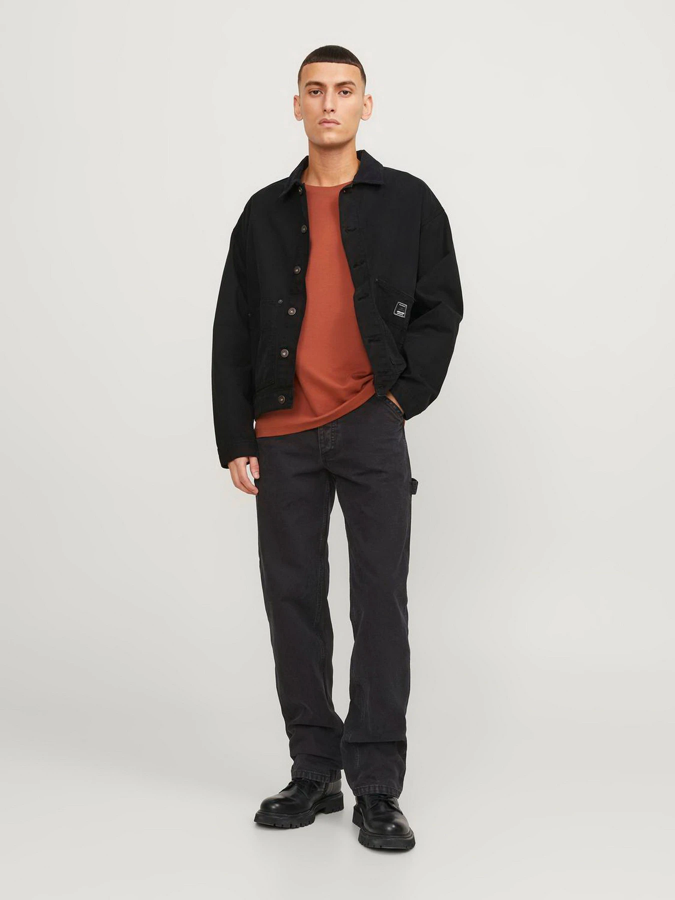Джинсы JACK & JONES модель 12252802_Black Фото