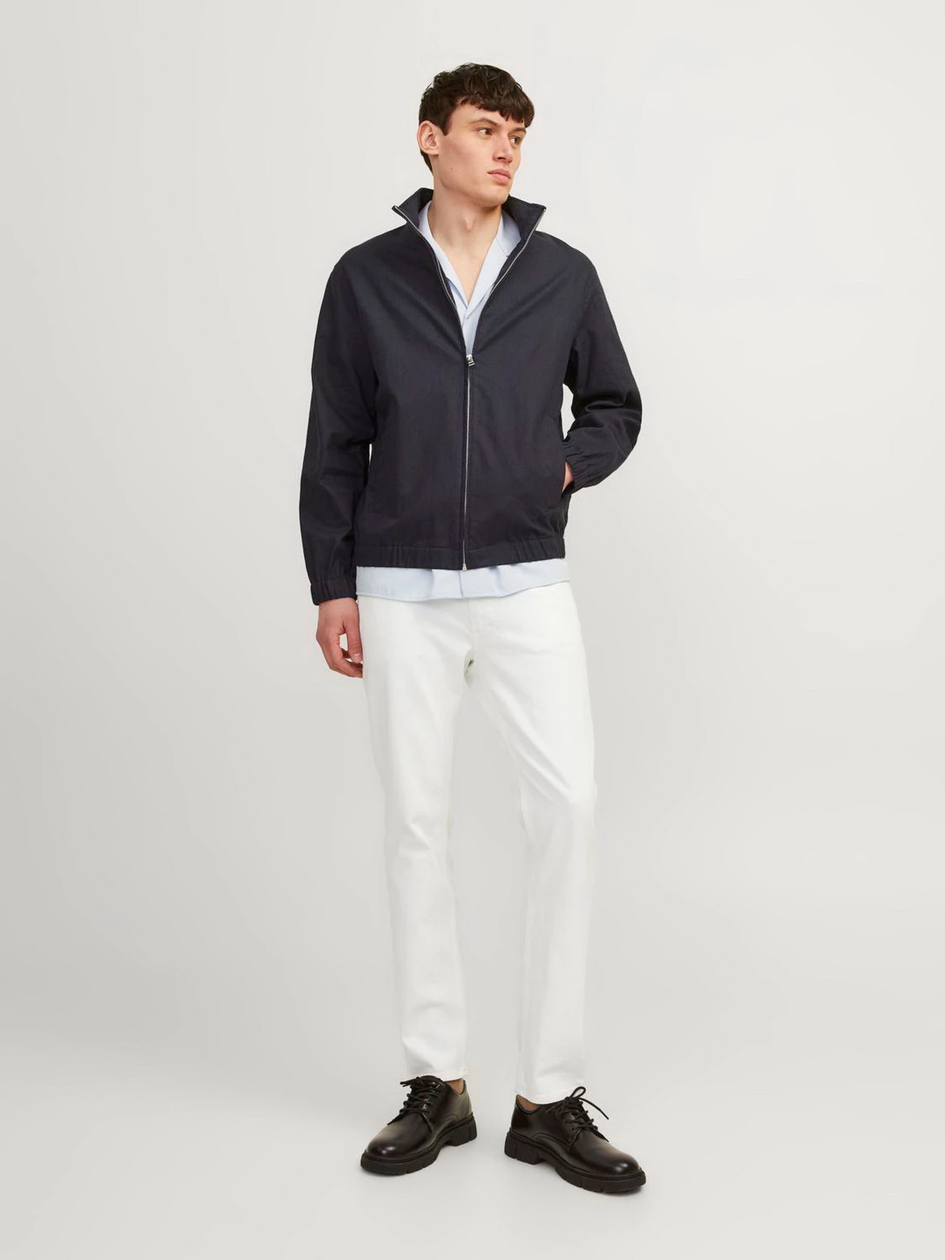 Джинсы JACK & JONES модель 12255102_White Denim Джинсы JACK & JONES модель 12255102_White Denim Фото