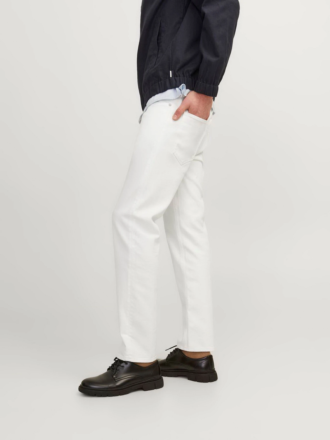 Джинсы JACK & JONES модель 12255102_White Denim Джинсы JACK & JONES модель 12255102_White Denim Фото