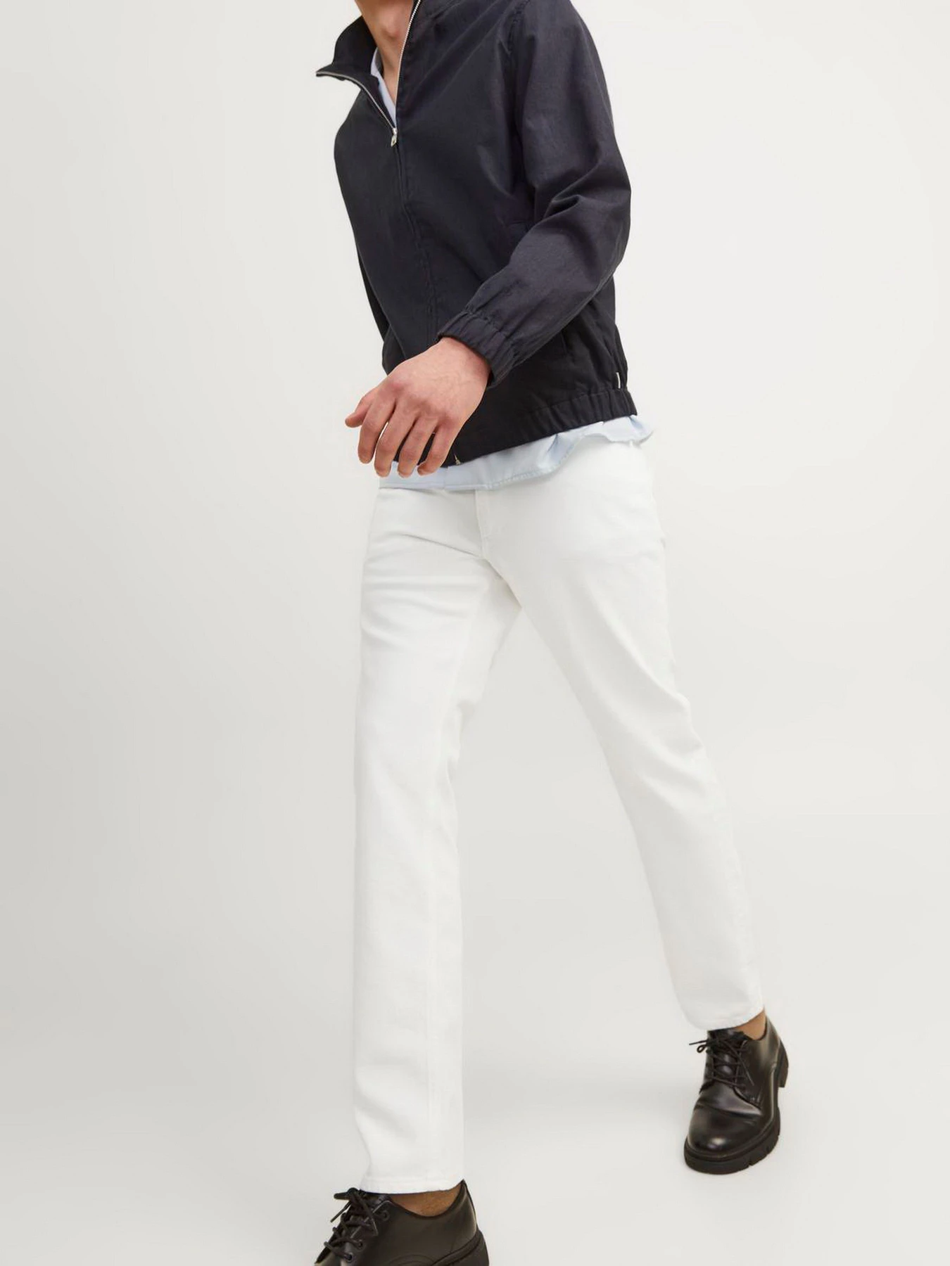 Джинсы JACK & JONES модель 12255102_White Denim Джинсы JACK & JONES модель 12255102_White Denim Фото