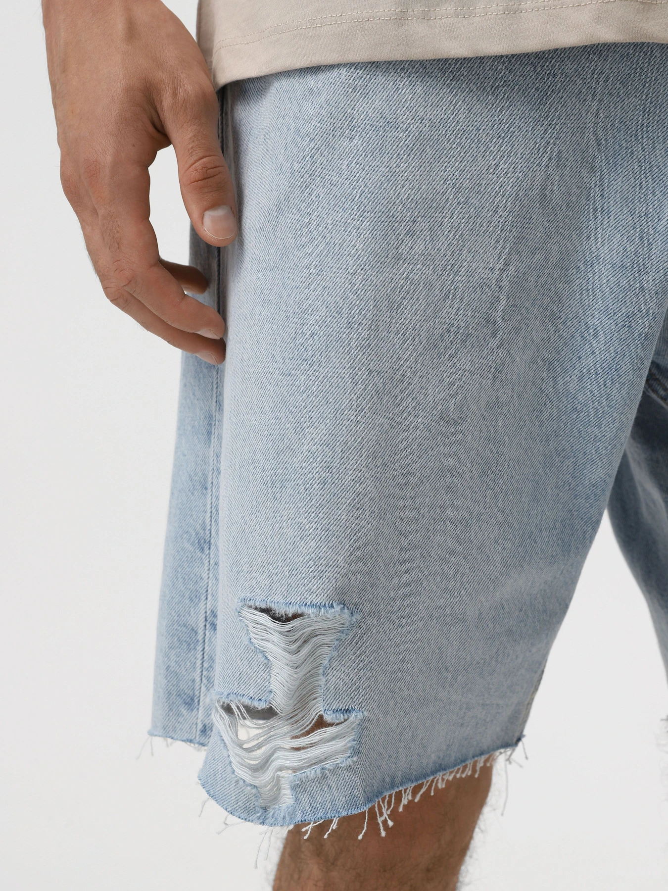 Шорти JACK & JONES модель 12255112_Blue Denim Фото