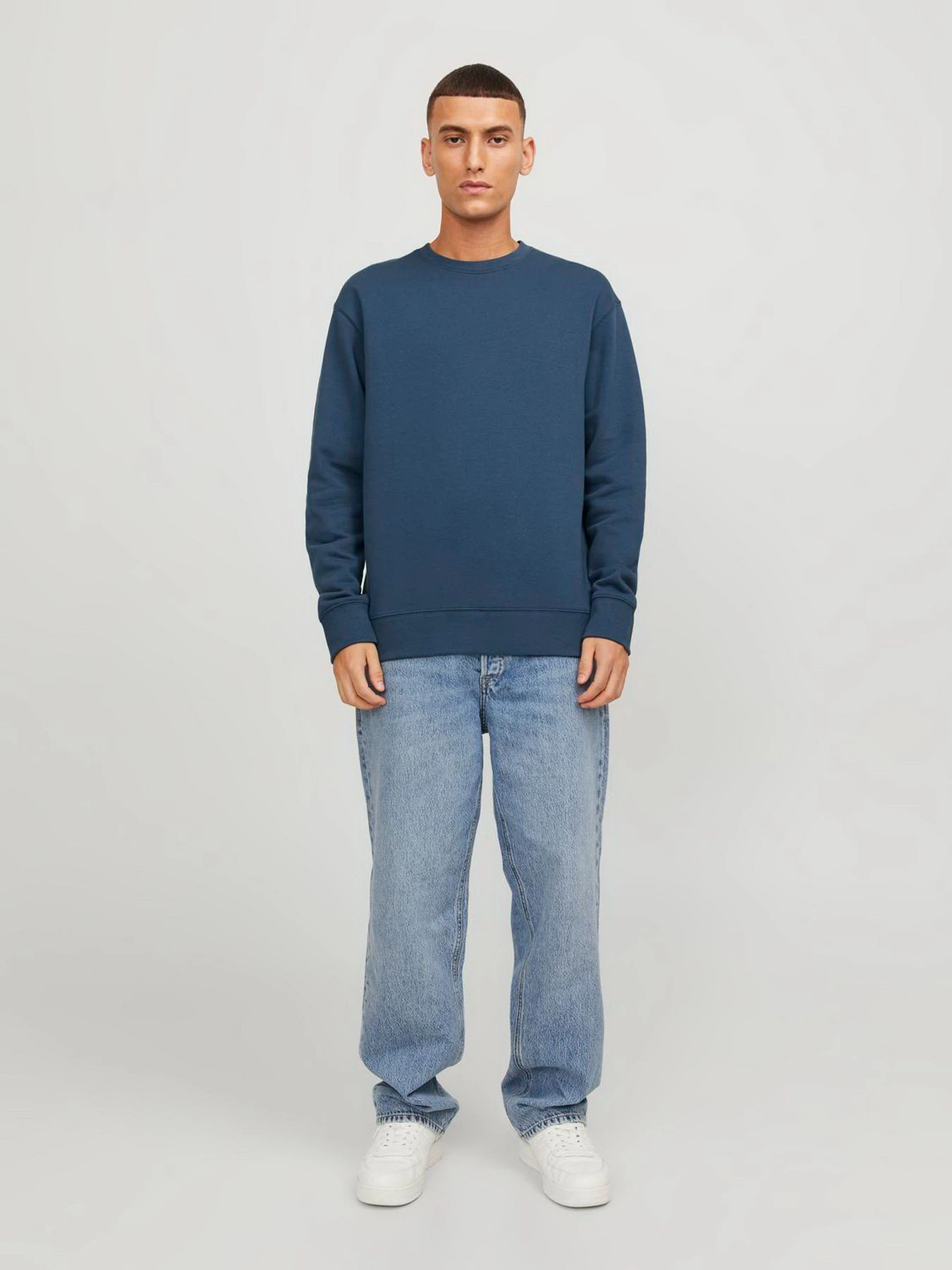Худі та світшоти JACK & JONES модель 12208182_Ensign Blue Фото