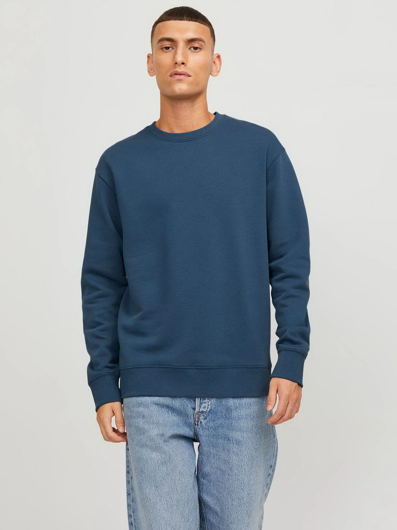 Худі та світшоти JACK & JONES модель 12208182_Ensign Blue Фото
