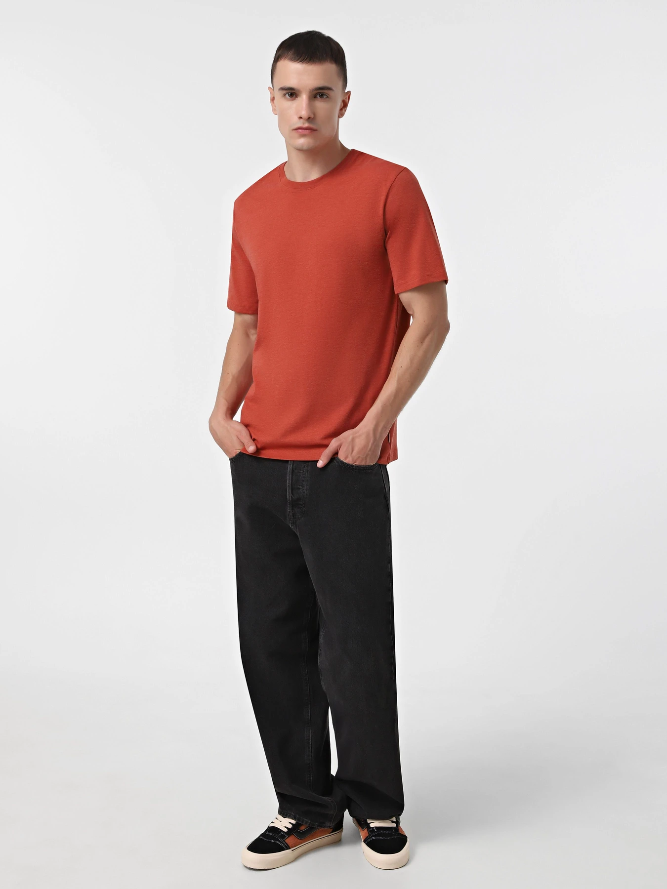 Футболки і поло JACK & JONES модель 12222887_Cinnabar Футболки і поло JACK & JONES модель 12222887_Cinnabar Фото
