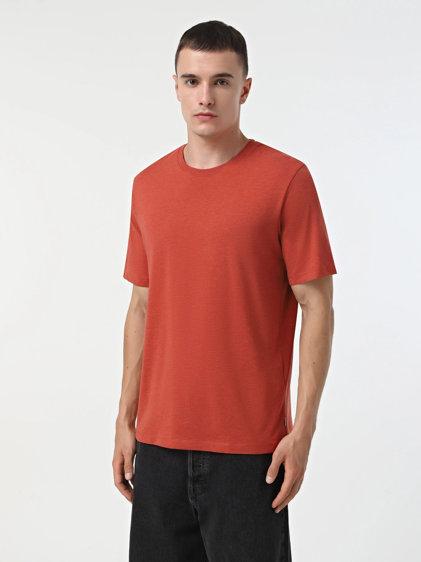 Футболки і поло JACK & JONES модель 12222887_Cinnabar Футболки і поло JACK & JONES модель 12222887_Cinnabar Фото