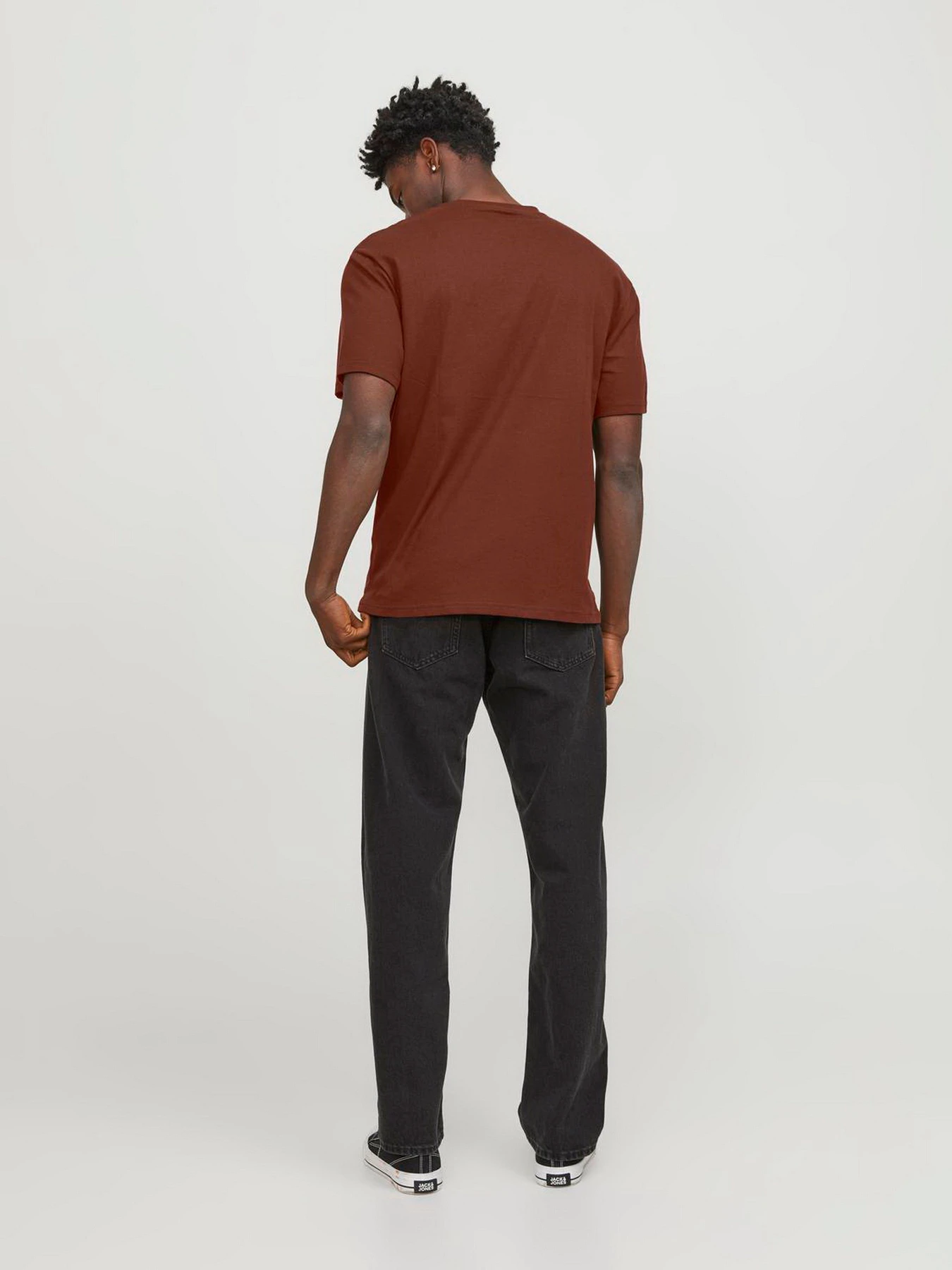Футболки и поло JACK & JONES модель 12240121_Brandy Brown Футболки и поло JACK & JONES модель 12240121_Brandy Brown Фото