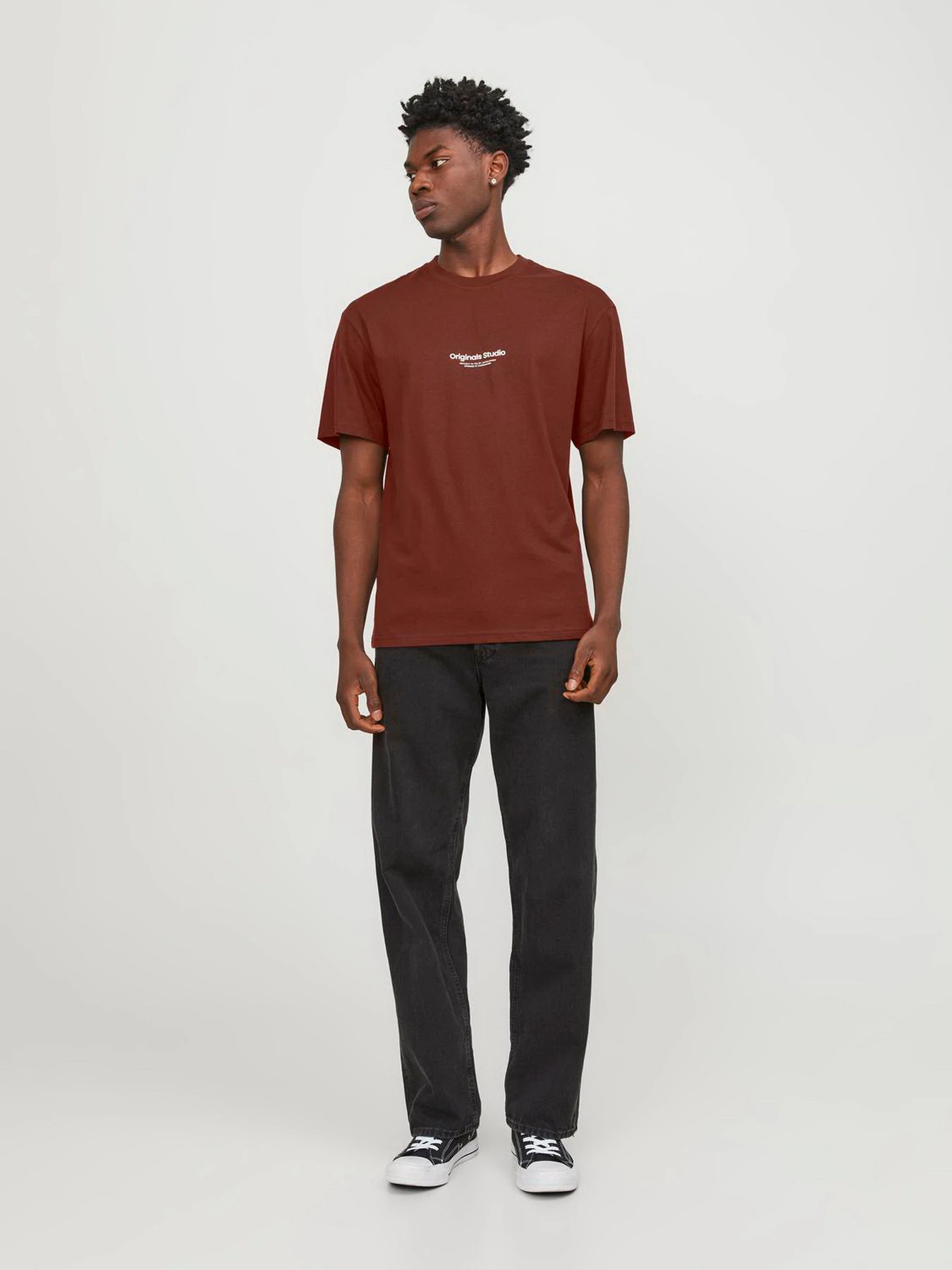 Футболки и поло JACK & JONES модель 12240121_Brandy Brown Футболки и поло JACK & JONES модель 12240121_Brandy Brown Фото