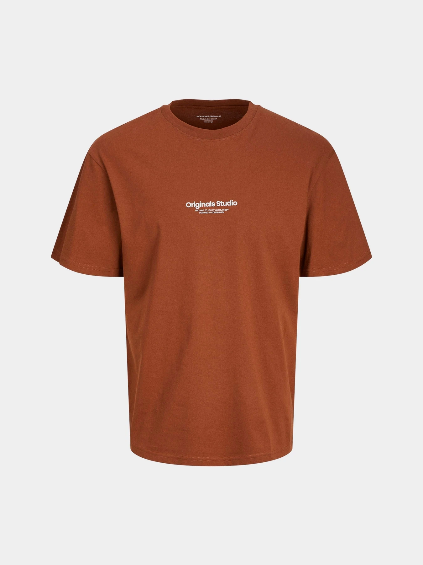 Футболки и поло JACK & JONES модель 12240121_Brandy Brown Футболки и поло JACK & JONES модель 12240121_Brandy Brown Фото