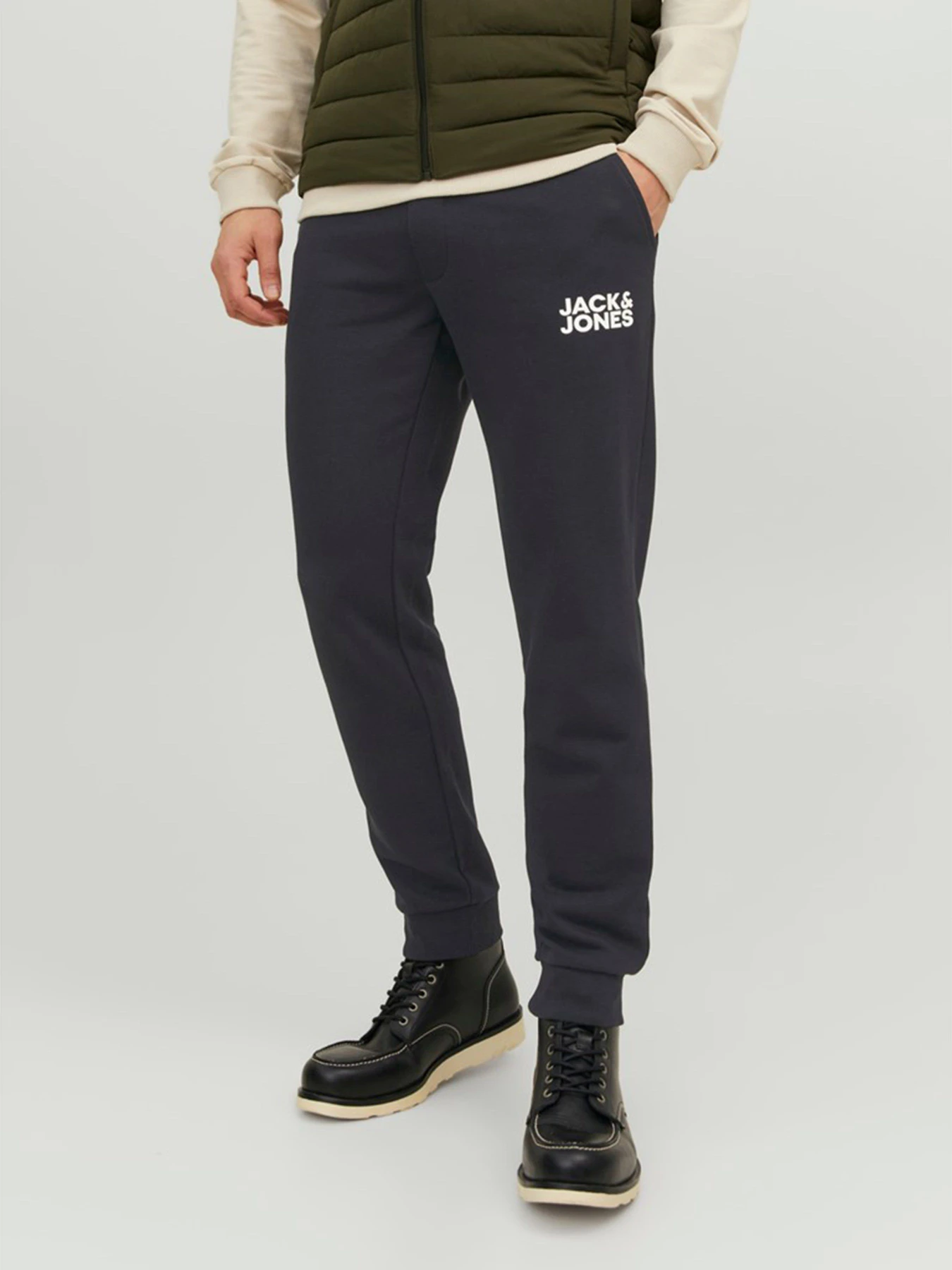 Брюки JACK & JONES модель 12178421_Black Брюки JACK & JONES модель 12178421_Black Фото