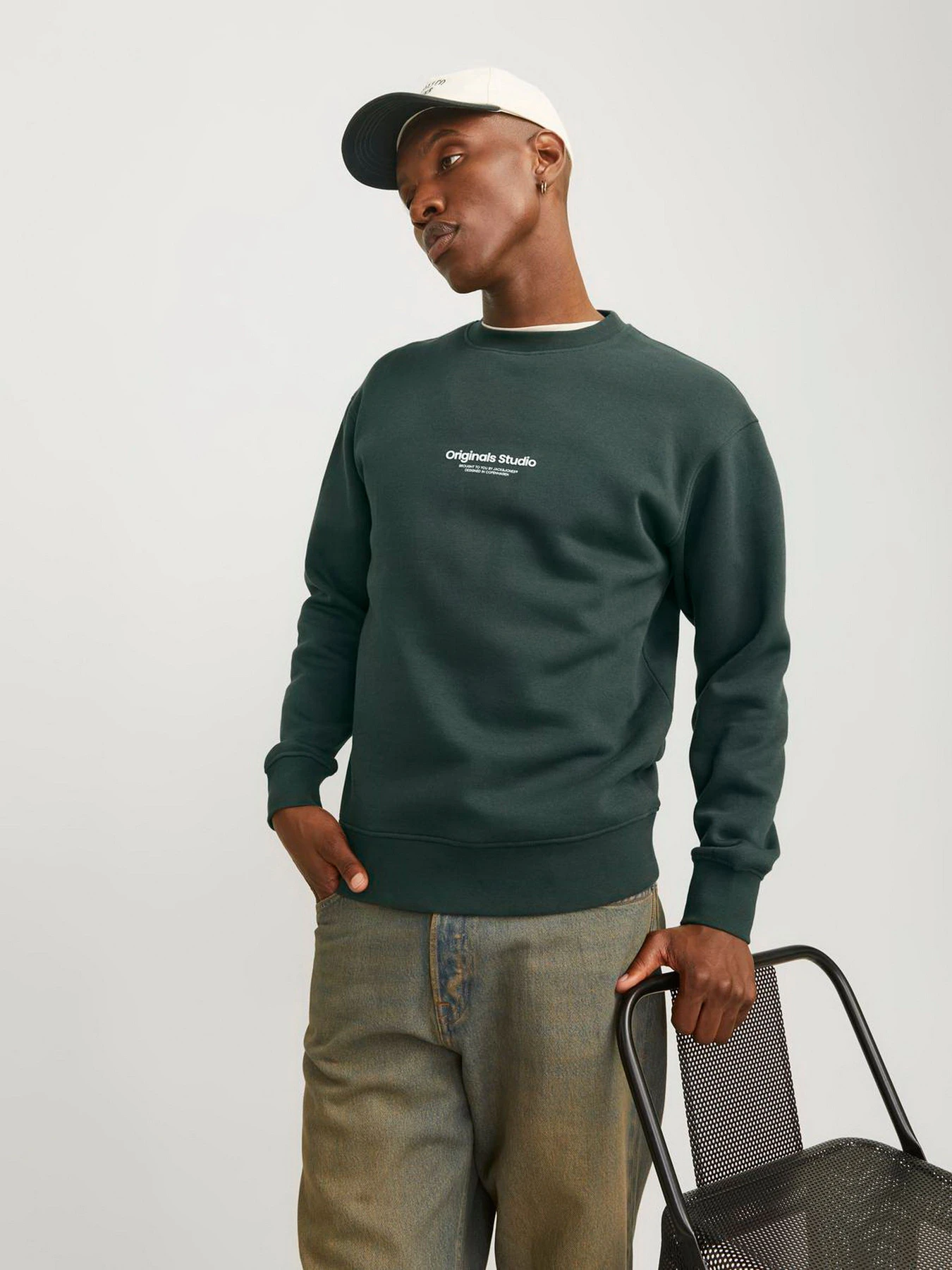 Худі та світшоти JACK & JONES модель 12241694_Forest River Фото