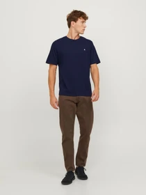 Футболки і поло JACK & JONES STAR JJ TEE модель 12245087_Navy Blazer Фото