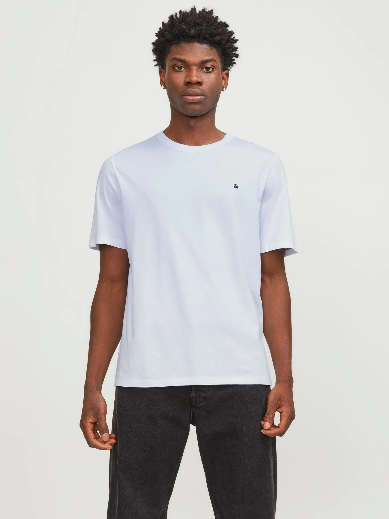 Футболки і поло JACK & JONES STAR JJ TEE модель 12245087_White Фото