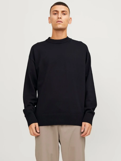 Свитры и кардиганы JACK & JONES модель 12251556_Black Фото