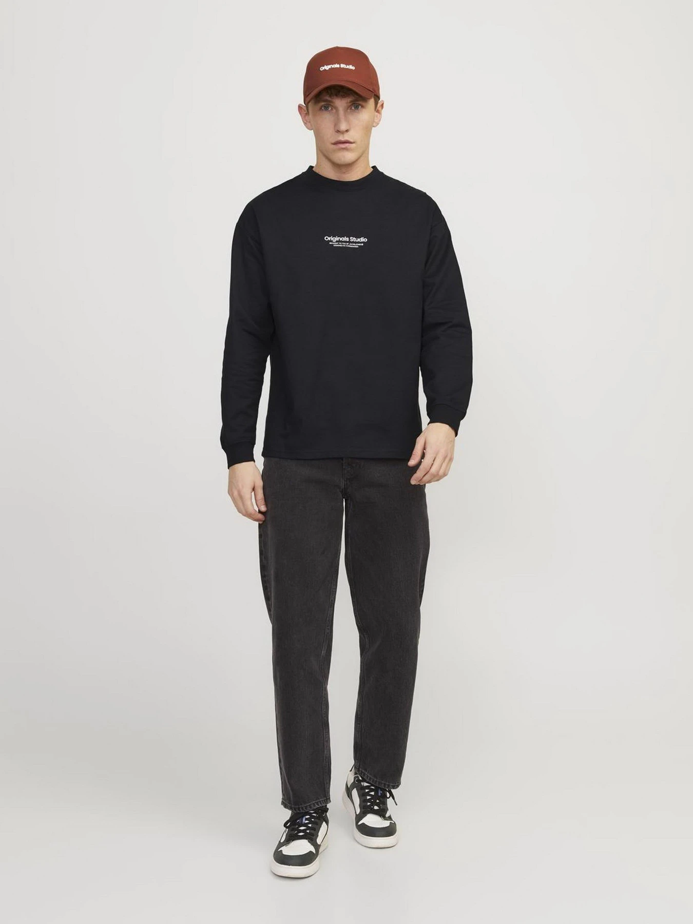 Худі та світшоти JACK & JONES модель 12251775_Black Худі та світшоти JACK & JONES модель 12251775_Black Фото