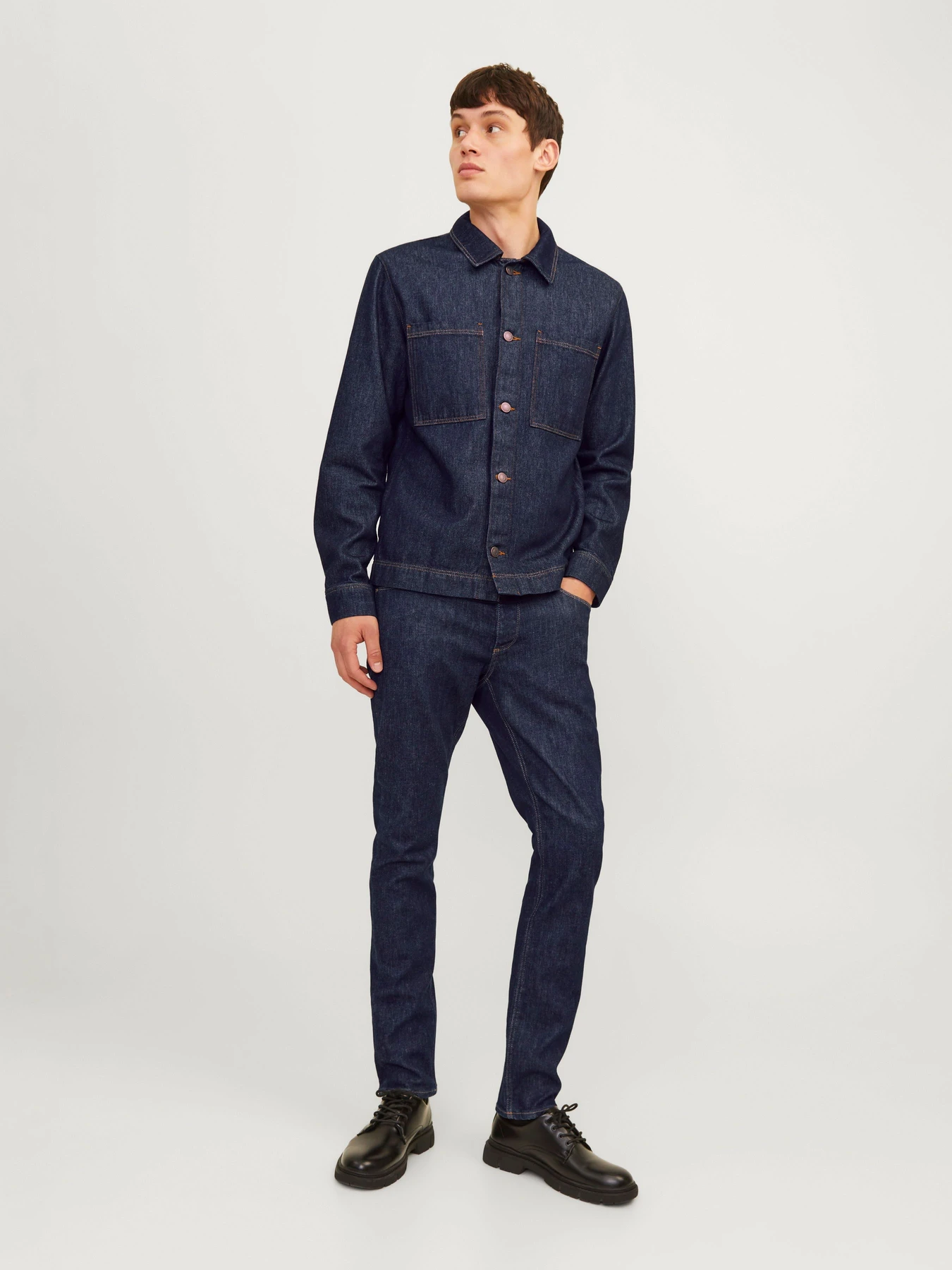 Джинсы JACK & JONES модель 12261862_Blue Denim Джинсы JACK & JONES модель 12261862_Blue Denim Фото