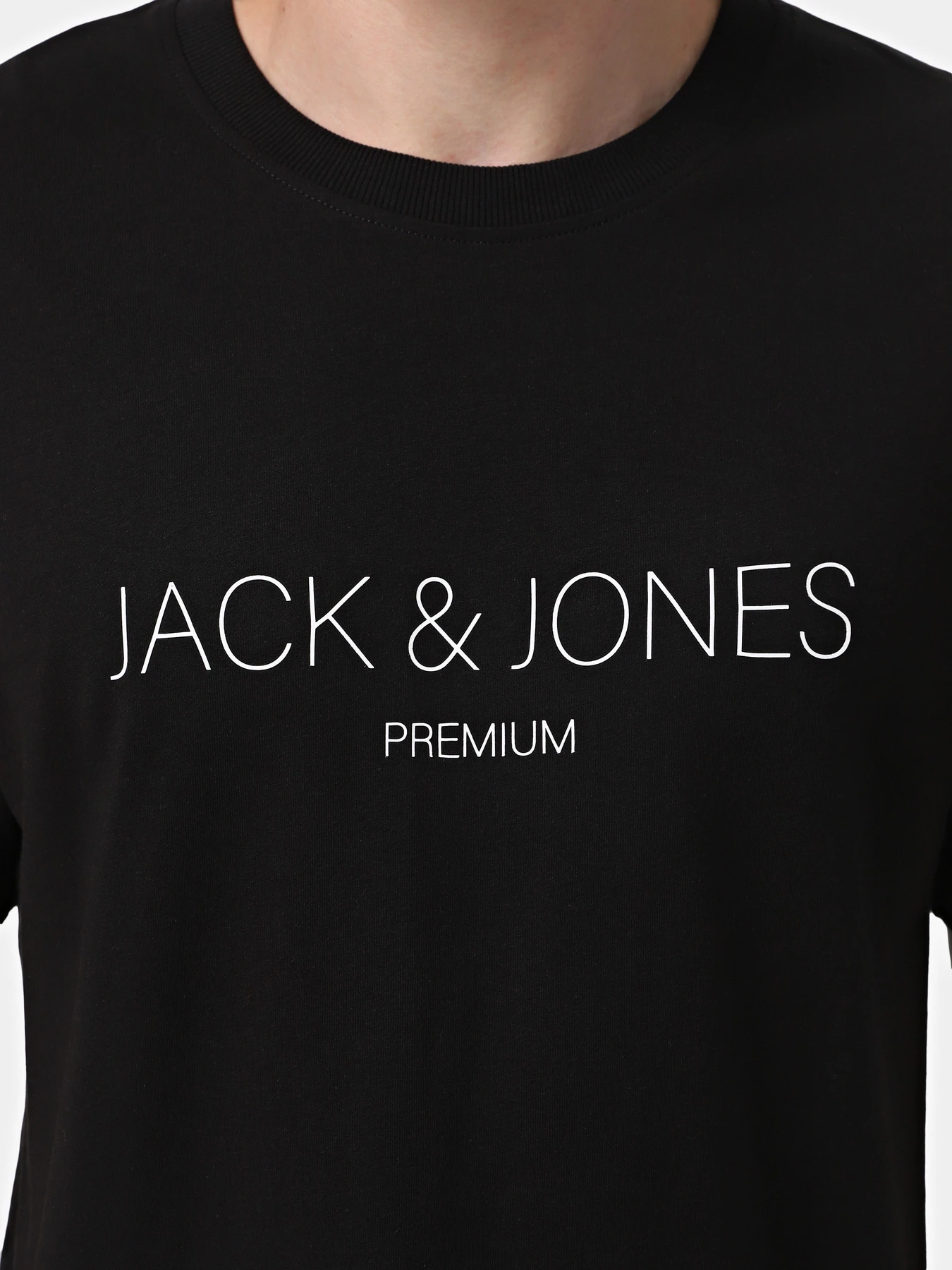 Футболки и поло JACK & JONES модель 12261874_Black Фото