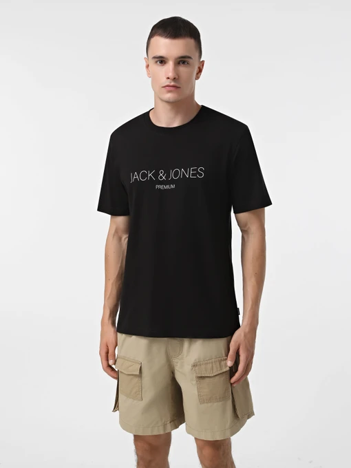 Футболки і поло JACK & JONES модель 12261874_Black Фото